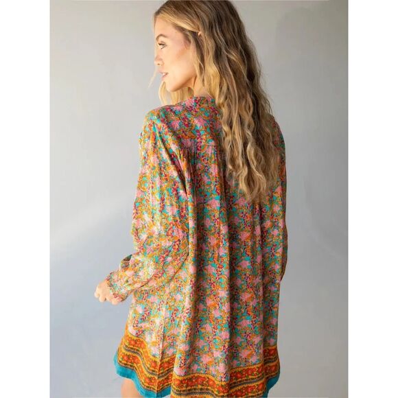 ✨Natural Life Dara V-Neck Mini Sz XL Dress✨ - Picture 3 of 11